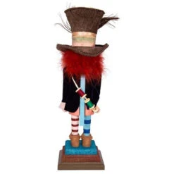 Kurt Adler Hatter Nutcracker -Holiday Supplies 030381 Kurt Adler Hatter Nutcracker back 34617.1651087559