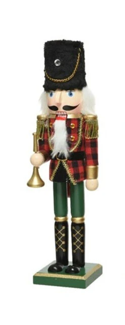 20" Nutcracker Holding A Trumpet