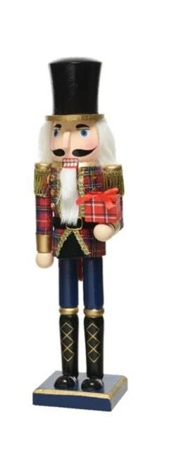 20" Nutcracker Holding A Presents