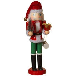 Santa With Gifts Nutcracker