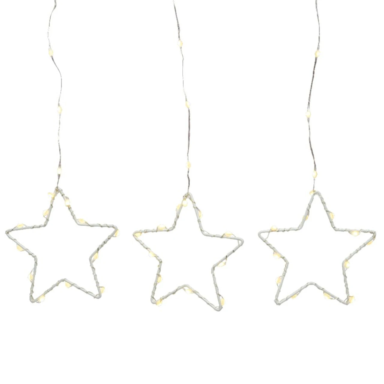 Lumineo Easy Loop System Warm White Micro Wire Silver Star Lights 8 Lumineo Easy Loop System Warm White Micro Wire Silver Star Lights - Image 6