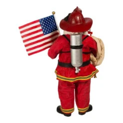 Kurt Adler Fabriché™ Fireman With American Flag Santa 8 Kurt Adler Fabriché™ Fireman With American Flag Santa -Holiday Supplies 118 Untitled design 2 33294.1652793723