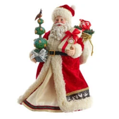 Kurt Adler Fabriché™ Musical 12 Days Of Christmas Santa Carrying Presents Figurine