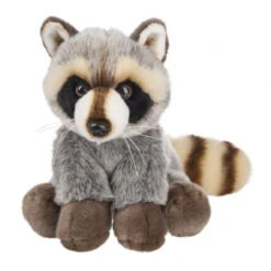 Plush Fluffy Raccoon From The Heritage Collection