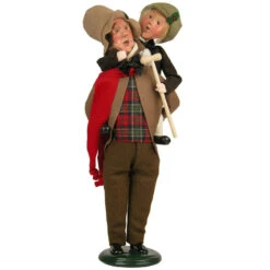 Byers' Choice - Bob Cratchit & Tiny Tim Caroler