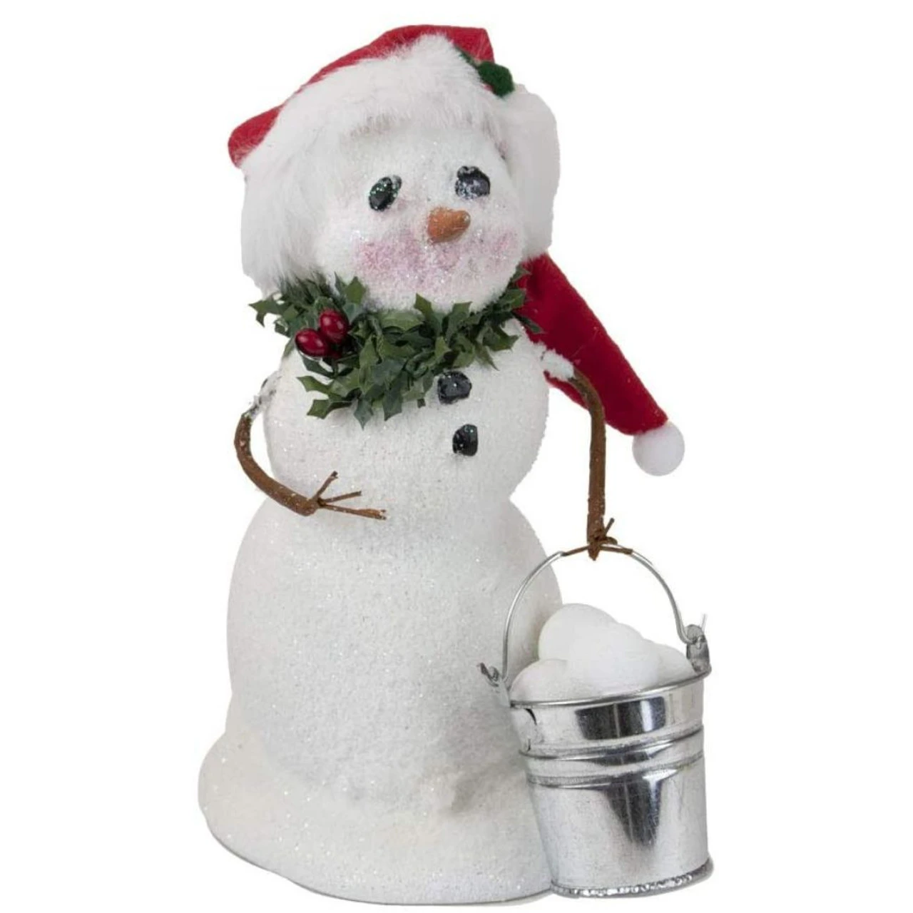 Byers' Choice - Snowman With Bucket 3 Byers' Choice - Snowman With Bucket