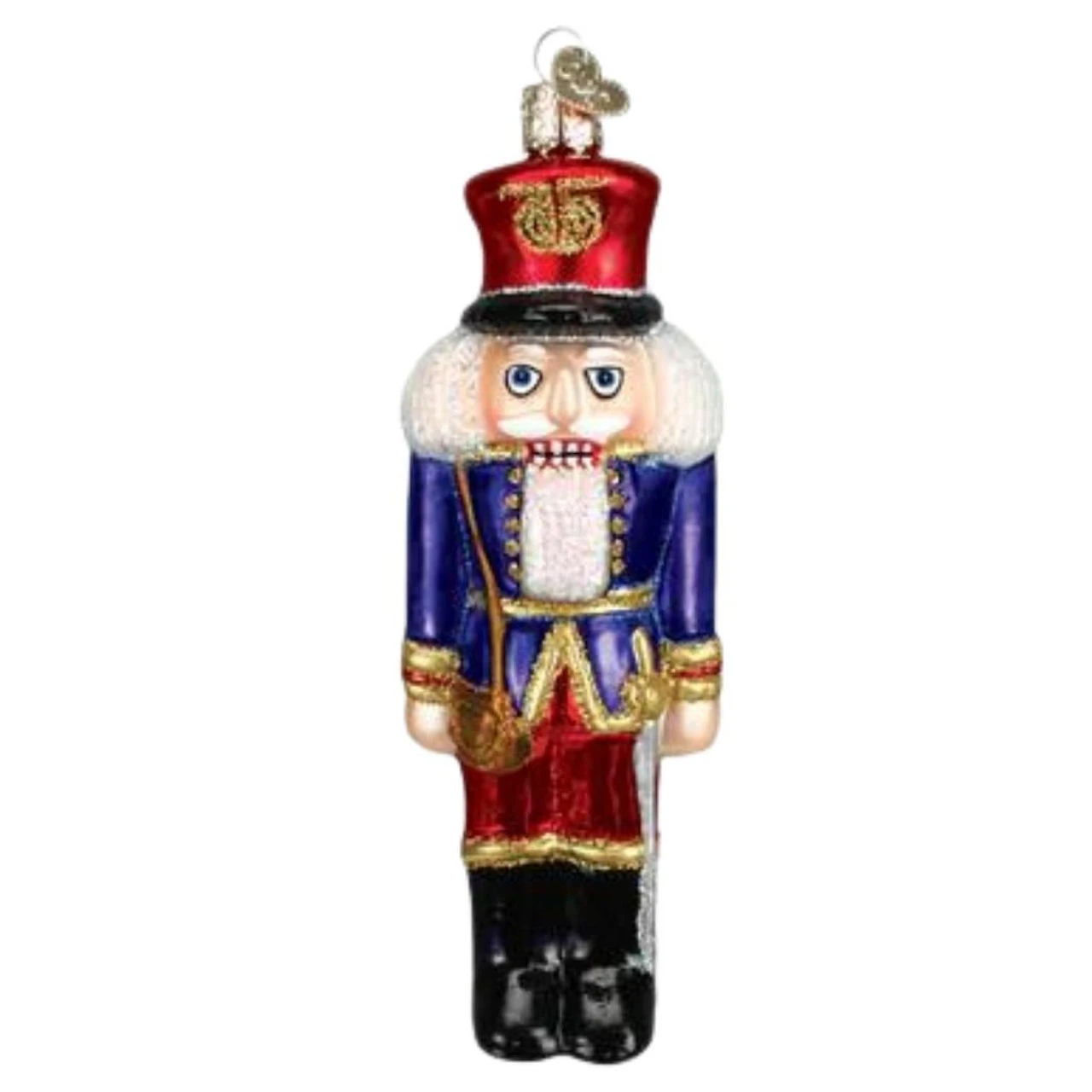 Old World Christmas - Blue Coat Soldier Nutcracker Ornament 3 Old World Christmas - Blue Coat Soldier Nutcracker Ornament