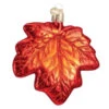 Old World Christmas - Red Maple Leaf Ornament -Holiday Supplies 178 Untitled design 09329.1649943037