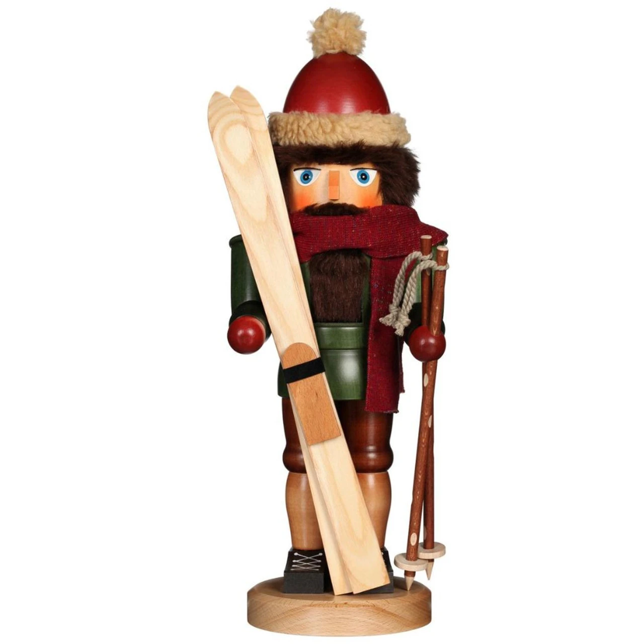 Skier Nutcracker 3 Skier Nutcracker