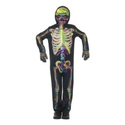 Childs Medium Glow In The Dark Skeleton Costume 9 Childs Medium Glow In The Dark Skeleton Costume -Holiday Supplies 1 Glow in The Dark Skeleton Costume 2 97692.1693595719