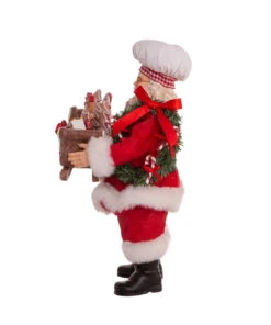 Kurt Adler 10.5" Fabriché Gingerbread Chef Santa 12 Kurt Adler 10.5" Fabriché Gingerbread Chef Santa -Holiday Supplies 1 fa0157 04 75080.1628423336