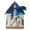 13" Nativity Printed Stable