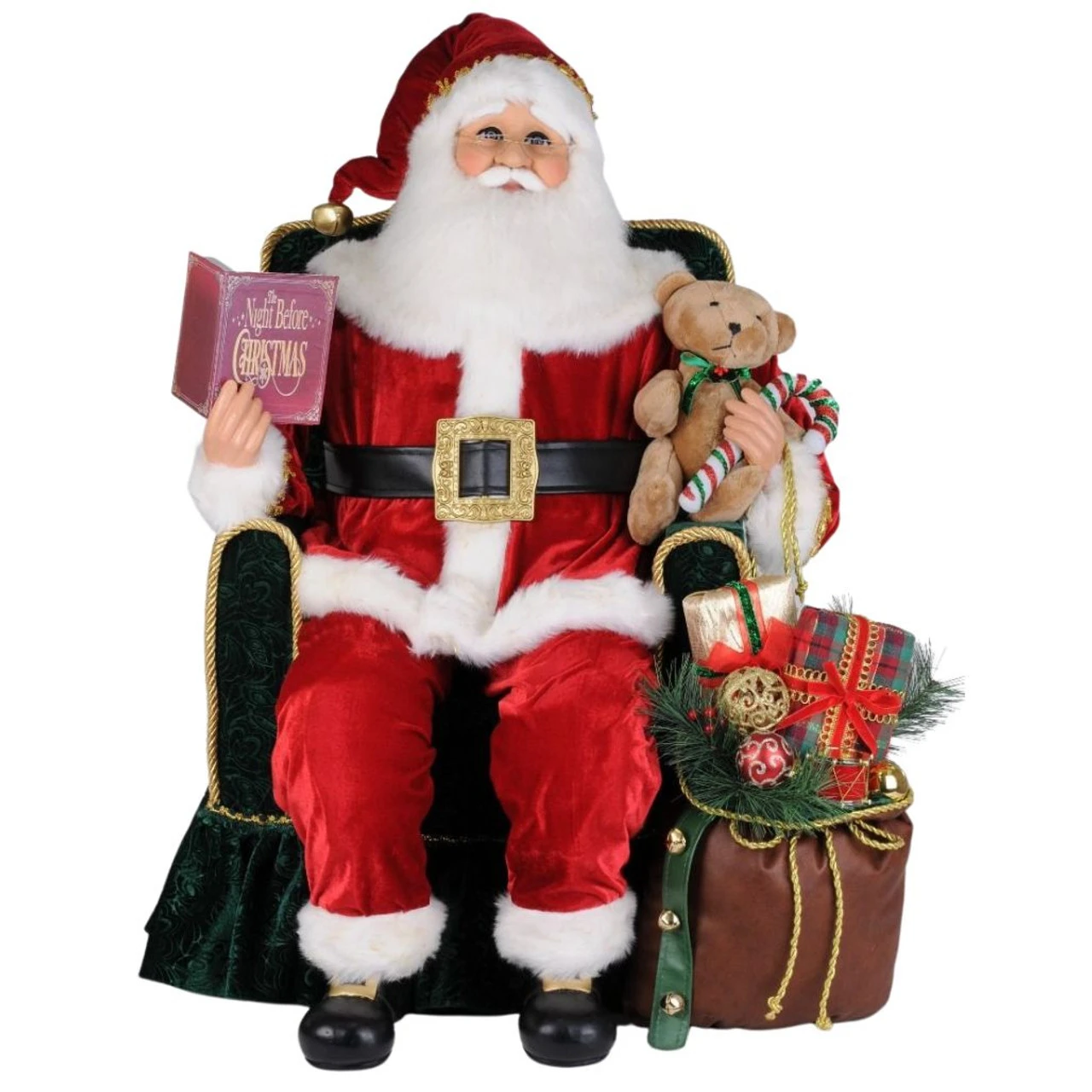 Karen Didion - Large Night Before Christmas Santa In Chair 3 Karen Didion - Large Night Before Christmas Santa In Chair