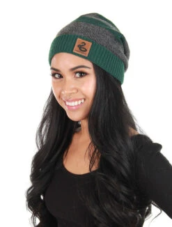 Slytherin Heathered Knit Beanie