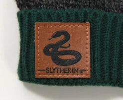 Slytherin Heathered Knit Beanie -Holiday Supplies 250032 33 DETAIL 84016.1589468474