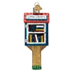 Old World Christmas - Little Library Ornament