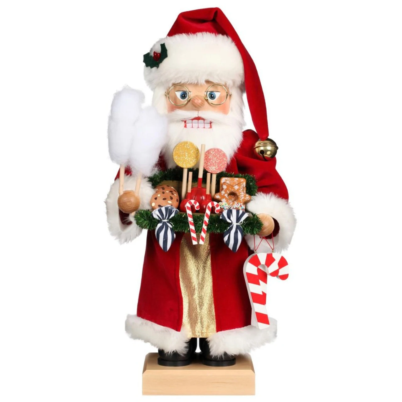 Candy Cane Santa Nutcracker 3 Candy Cane Santa Nutcracker