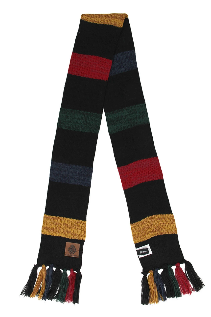 Hogwarts Heathered Knit Scarf 4 Hogwarts Heathered Knit Scarf - Image 2