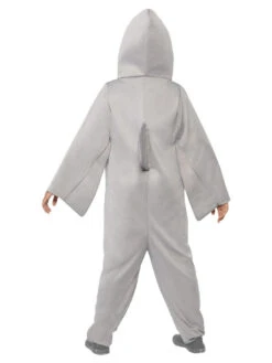 Children's Shark Costume, Grey, With Hooded Jumpsuit & Fins, Large -Holiday Supplies 44071 3 51509.1602845806