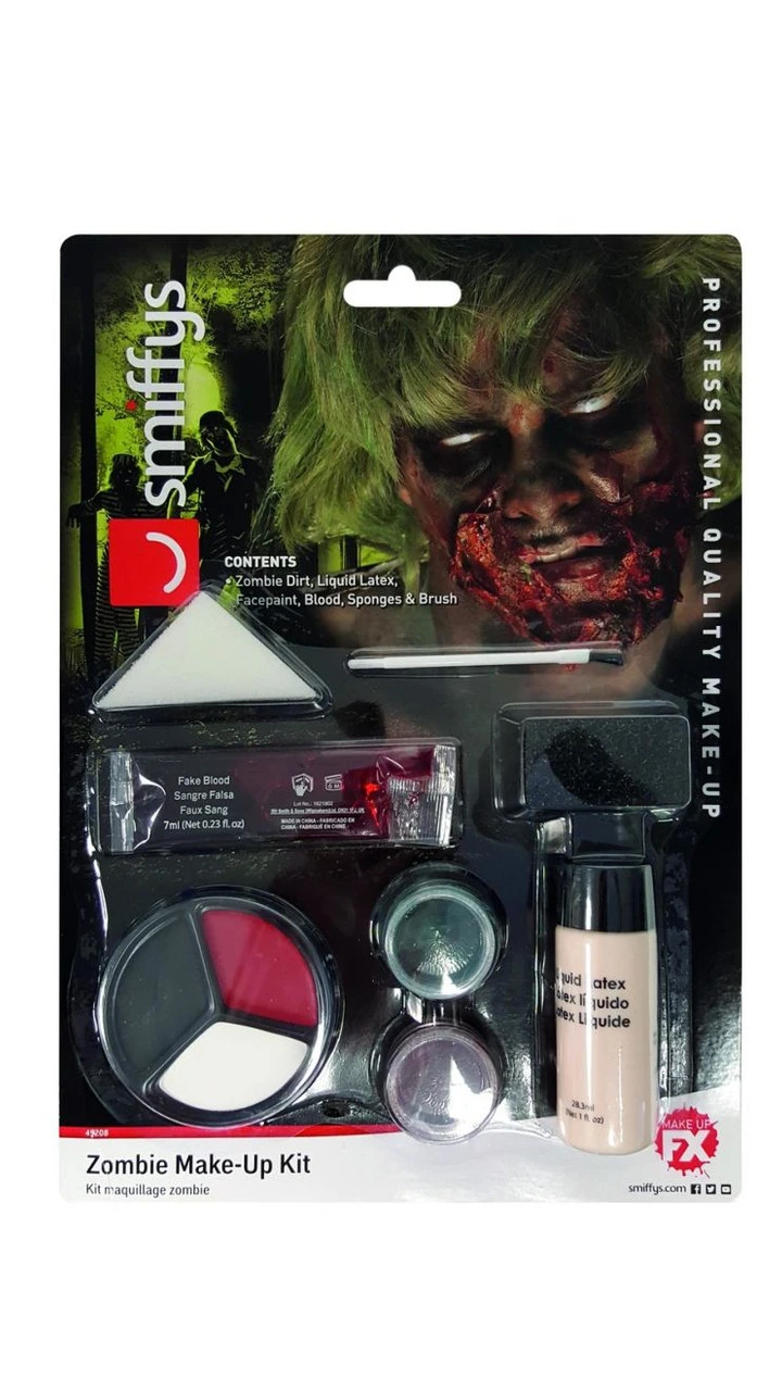 Make-Up FX, Zombie Powder Dirt Kit 3 Make-Up FX, Zombie Powder Dirt Kit