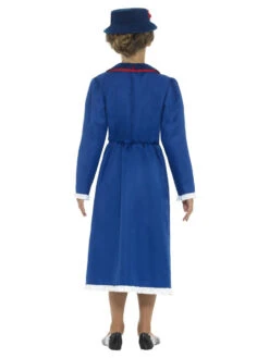 Childrens Victorian Nanny Costume, Blue, With Dress, Hat & Scarf, Large 7 Childrens Victorian Nanny Costume, Blue, With Dress, Hat & Scarf, Large -Holiday Supplies 45625 2 93955.1603032892