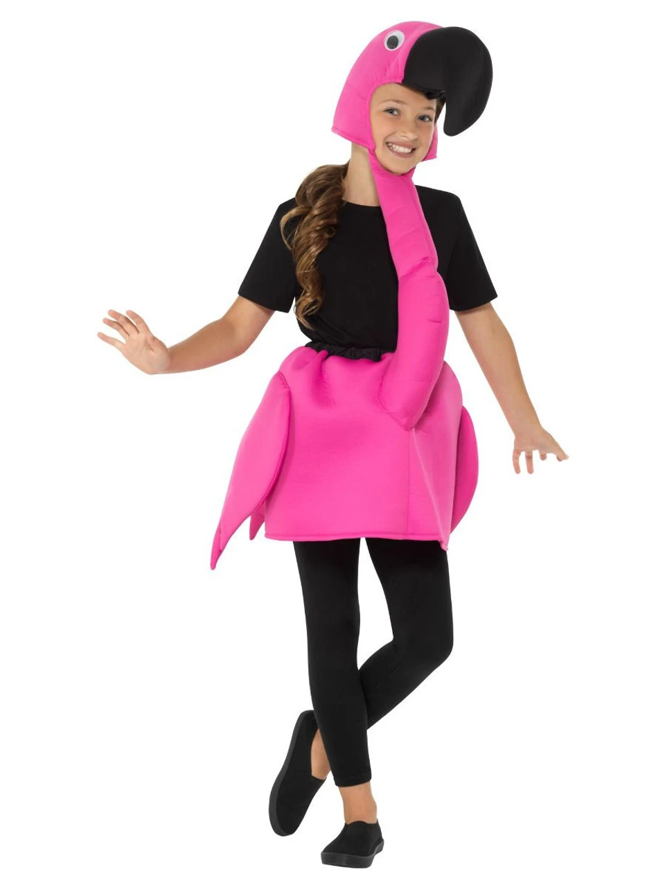 Flamingo Kit, Black & Red, With Tutu, Wings & Headband 4 Flamingo Kit, Black & Red, With Tutu, Wings & Headband - Image 2