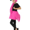 Flamingo Kit, Black & Red, With Tutu, Wings & Headband