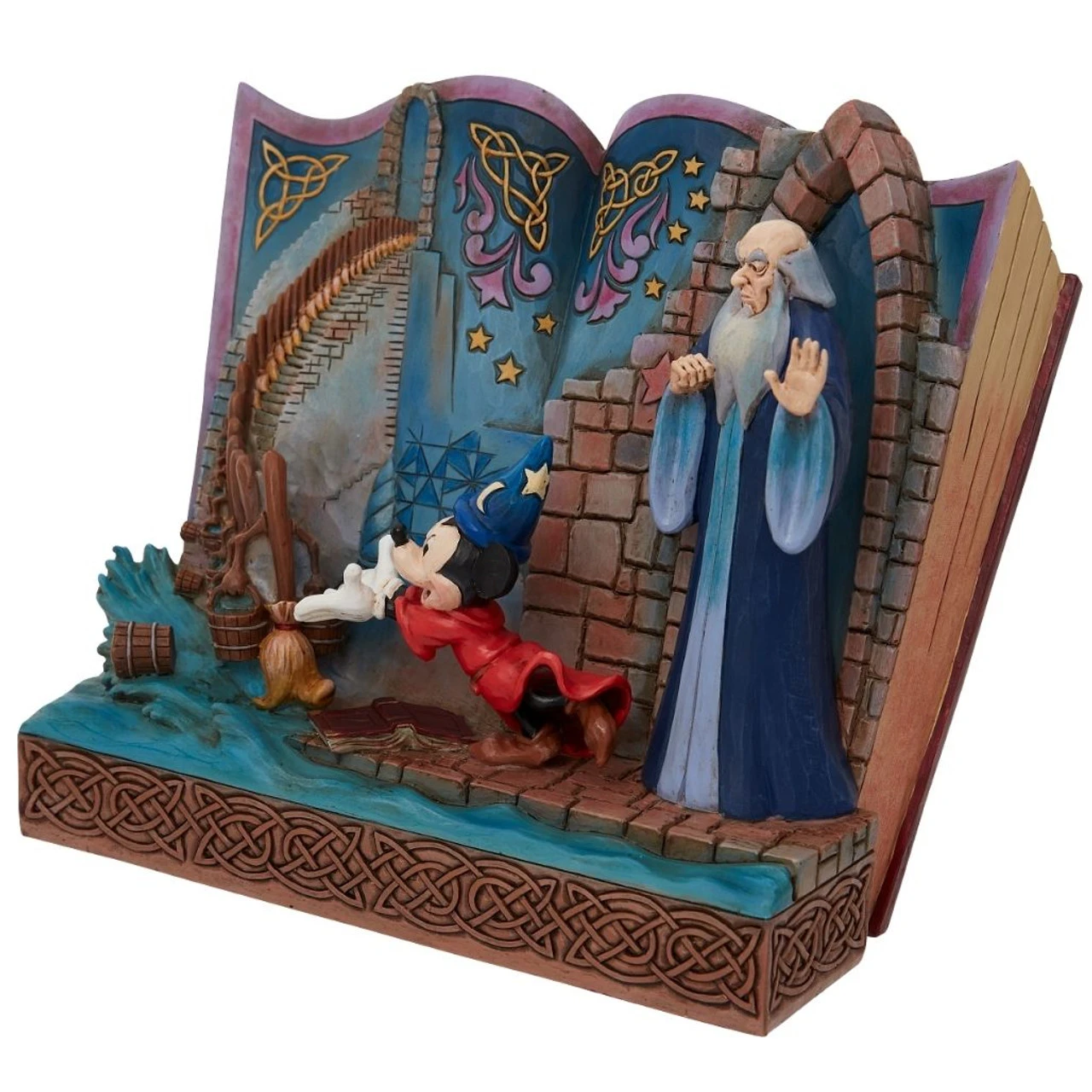 Jim Shore - Disney Traditions - Sorcerer Mickey Storybook - Image 2