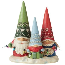 Jim Shore - Heartwood Creek - Christmas Gnome Family
