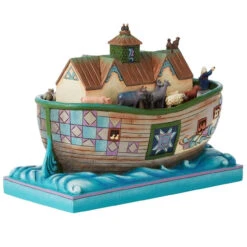 Jim Shore - Heartwood Creek - Noah's Ark -Holiday Supplies 518413 Jim Shore Heartwood Creek Noahs Ark back 78592.1649265586