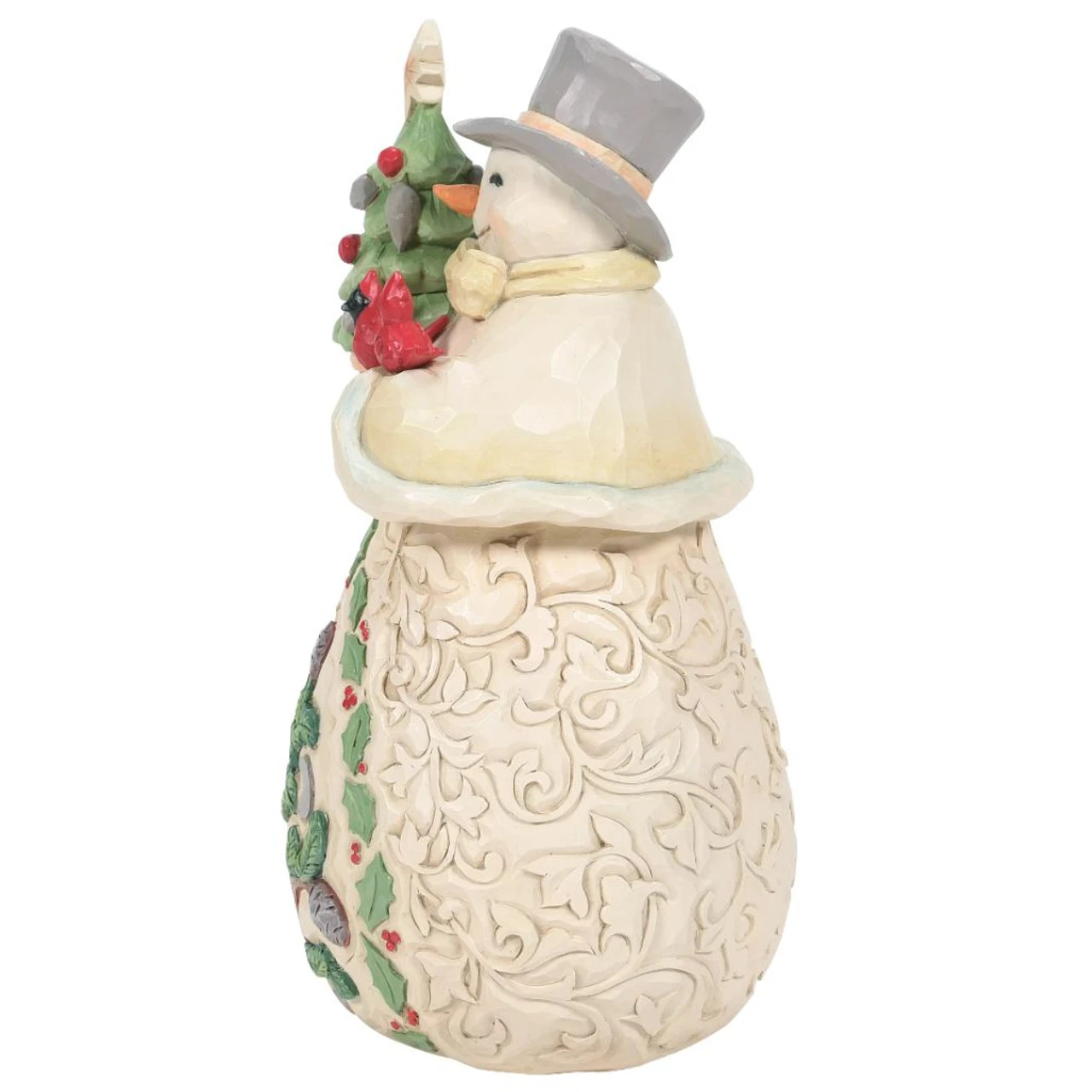 Jim Shore - Heartwood Creek - Woodland Snowman With Tree - Image 4