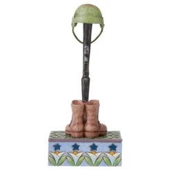 Jim Shore - Heartwood Creek - Battlefield Cross -Holiday Supplies 518789 Jim Shore Heartwood Creek Battlefield Cross back 30382.1658163861