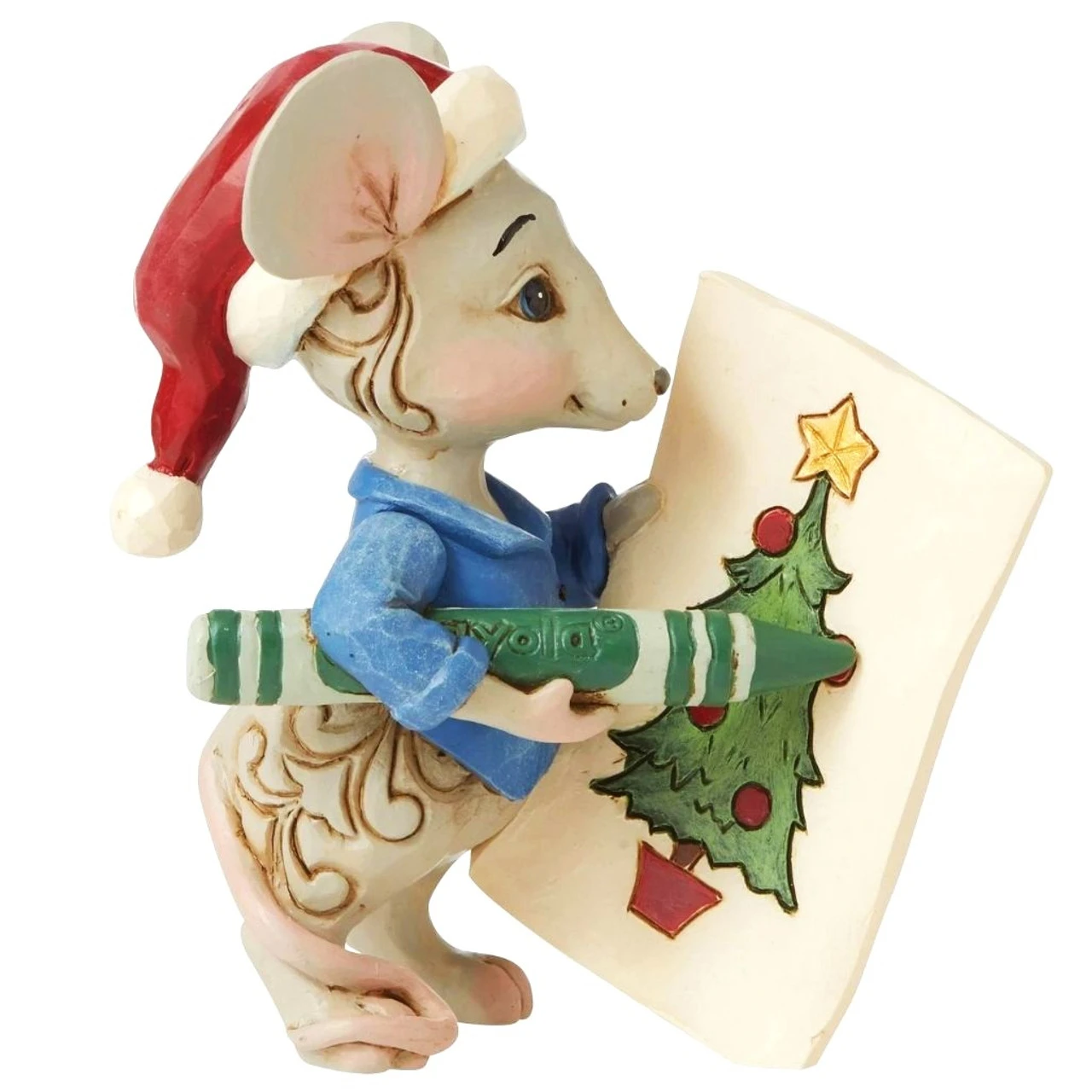 Jim Shore - Crayola -Coloring Mouse Mini 4 Jim Shore - Crayola -Coloring Mouse Mini - Image 2