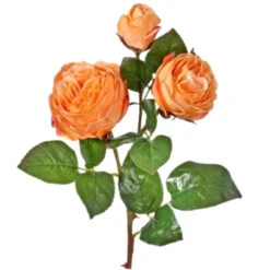 Artificial Rose Stem Peach