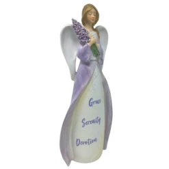 Lavender Angel Figurine -Holiday Supplies 594594 left 22102.1647478831