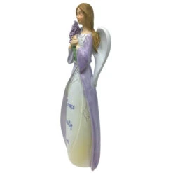 Lavender Angel Figurine -Holiday Supplies 594594 right done 39635.1647478836
