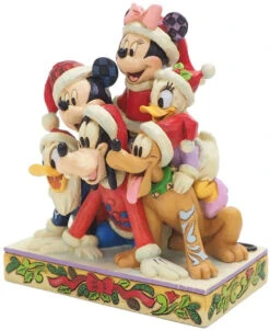 Jim Shore Disney Traditions Collection - Mickey And Friends "Piled High With Holiday Cheer" 10 Jim Shore Disney Traditions Collection - Mickey And Friends "Piled High With Holiday Cheer" -Holiday Supplies 613f7K23PiL. AC SL1000 57206.1605630451