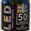 Kurt Adler 50 LED 5MM Multi-Color Frost Lights Green Wire -Holiday Supplies 61AXDdBkmRL. AC SL1000 97177.1636492261