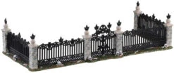 Lemax - Spookytown - Bat Fence Gate