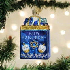 Old World Christmas - Happy Hanukkah Ornament 9 Old World Christmas - Happy Hanukkah Ornament -Holiday Supplies 67 Untitled design 3 99328.1649773480