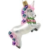 Old World Christmas - Prancing Unicorn Ornament -Holiday Supplies 712472 Old World Christmas Prancing Unicorn Ornament 44528.1655991312