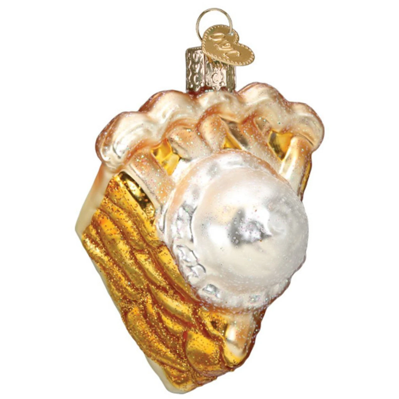 Old World Christmas - Apple Pie A La Mode Ornament