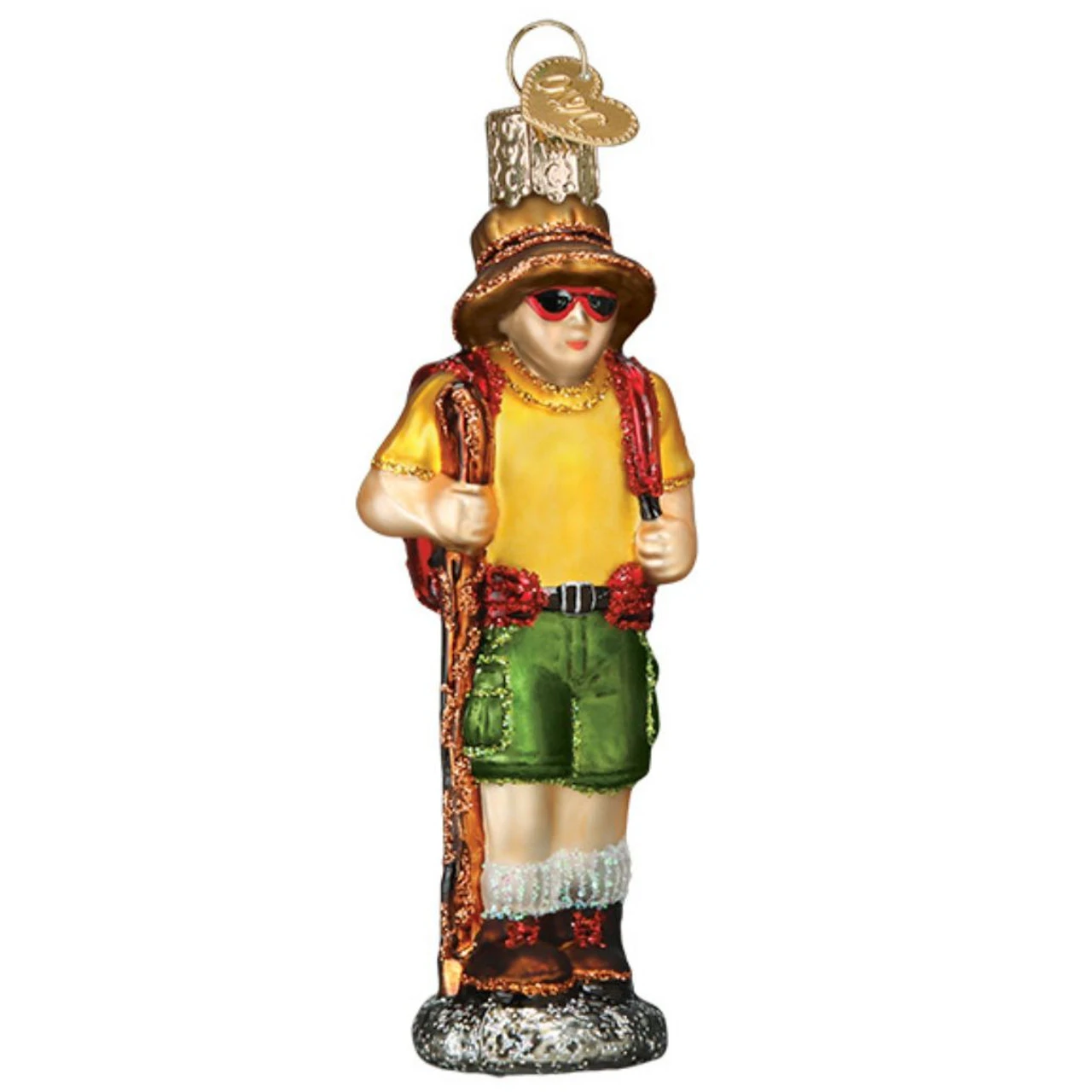 Old World Christmas -Hiker Ornament 3 Old World Christmas -Hiker Ornament