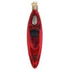 Old World Christmas - Red Kayak Ornament -Holiday Supplies 716112 Old World Christmas Red Kayak Ornament 34574.1656609324