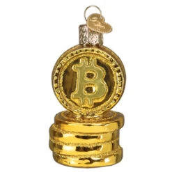 Old World Christmas - Bitcoin Ornament