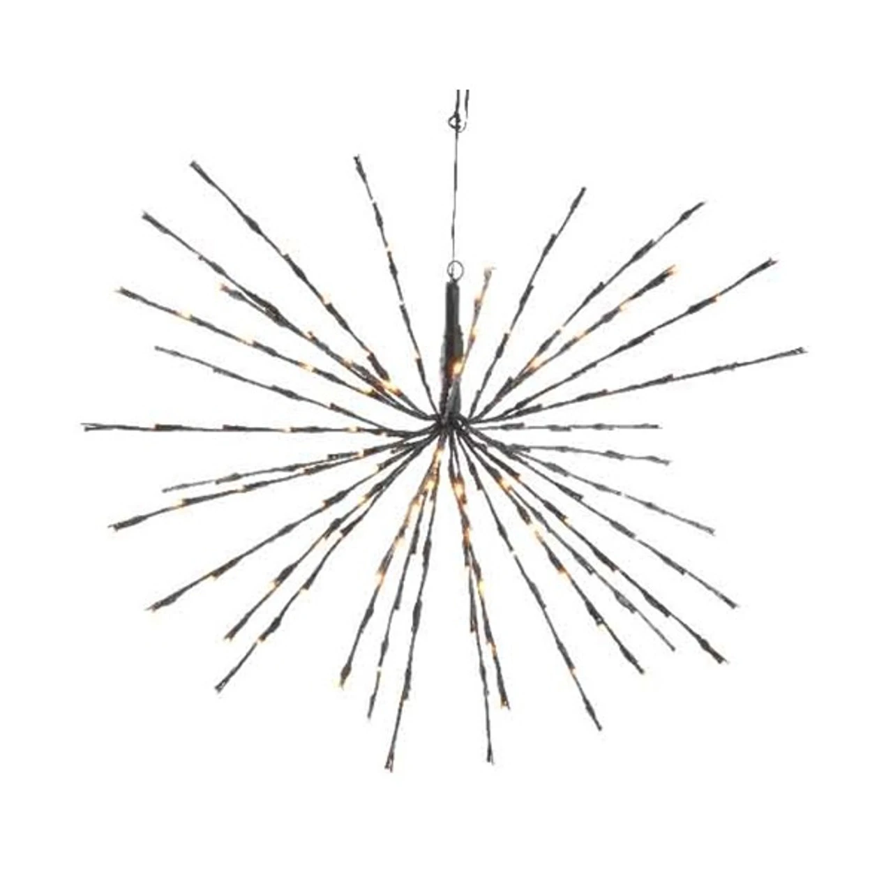 Lumineo Flashing Star Burst LED Polestar Light -Black Branches, 9 Inch Diameter 3 Lumineo Flashing Star Burst LED Polestar Light -Black Branches, 9 Inch Diameter