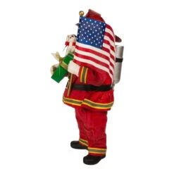 Kurt Adler Fabriché™ Fireman With American Flag Santa 9 Kurt Adler Fabriché™ Fireman With American Flag Santa -Holiday Supplies 81 Untitled design 3 33660.1652793726