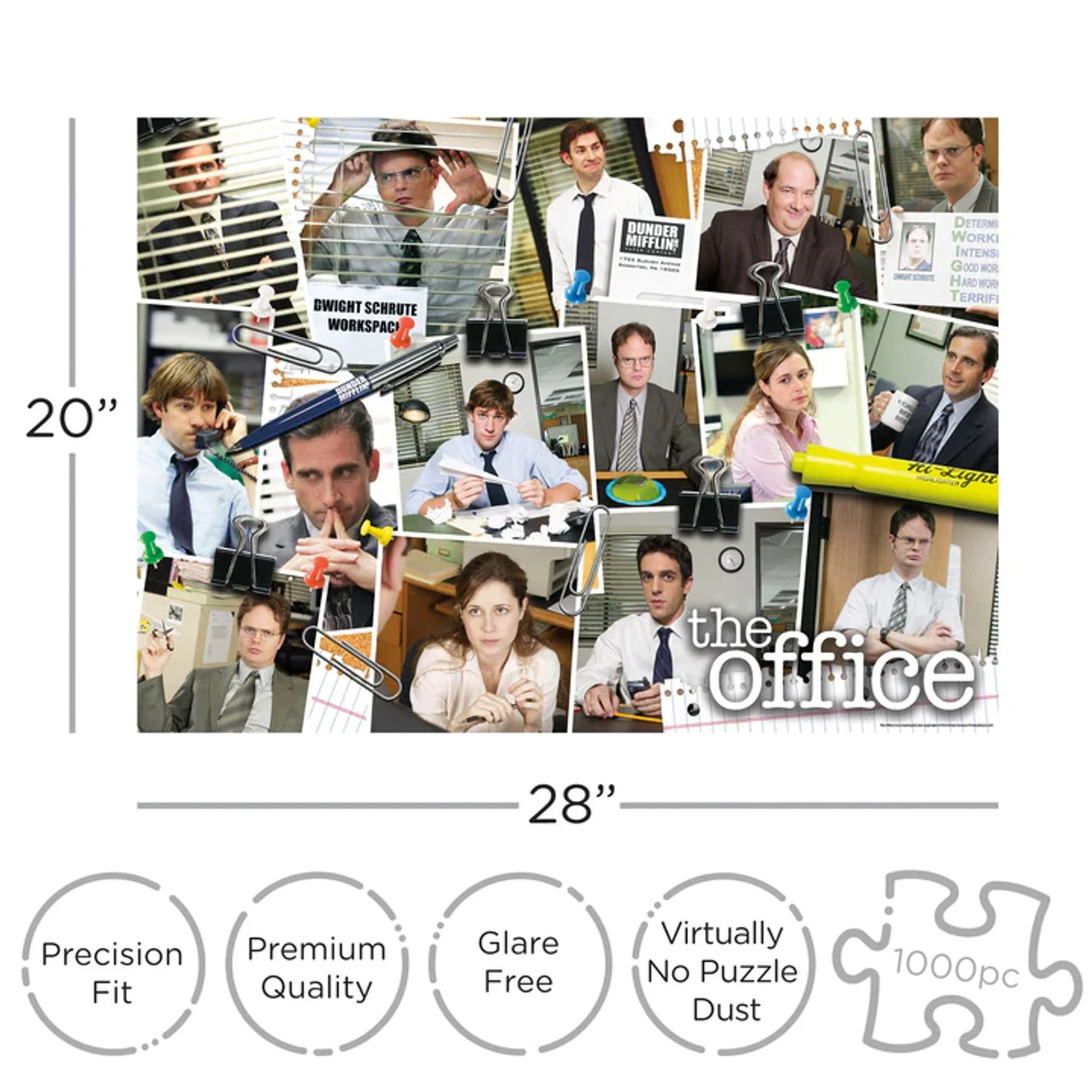 The Office Cast Collage 1000 Piece Jigsaw Puzzle 4 The Office Cast Collage 1000 Piece Jigsaw Puzzle - Image 2
