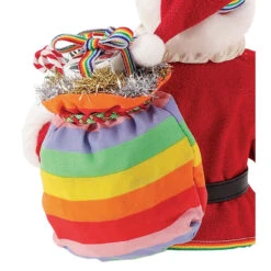 Possible Dreams - Rainbow Greetings Santa -Holiday Supplies 860242 Possible Dreams Rainbow Greetings Santa bag 16897.1658841071