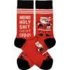 HoHo Holy Shit I Need A Drink Socks
